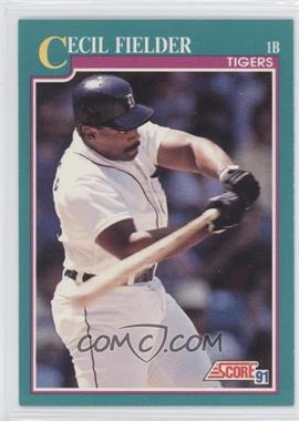 1991 Score - [Base] #168 - Cecil Fielder