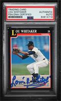 Lou Whitaker [PSA/DNA Encased]