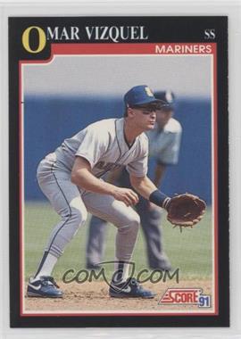 1991 Score - [Base] #299 - Omar Vizquel