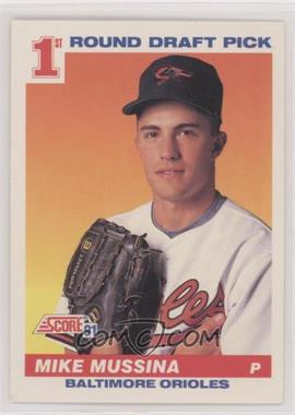 1991 Score - [Base] #383 - Mike Mussina