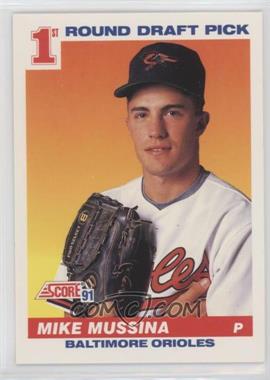 1991 Score - [Base] #383 - Mike Mussina