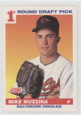 1991 Score - [Base] #383 - Mike Mussina