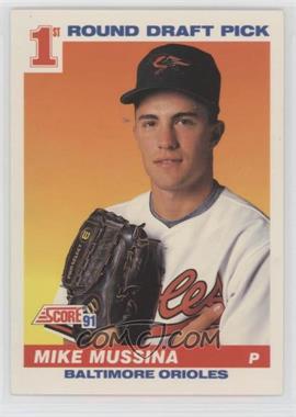 1991 Score - [Base] #383 - Mike Mussina