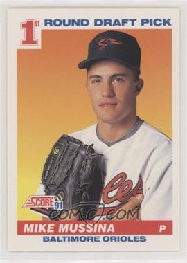 1991 Score - [Base] #383 - Mike Mussina