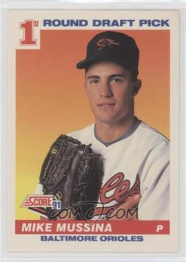 1991 Score - [Base] #383 - Mike Mussina