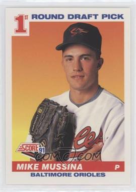 1991 Score - [Base] #383 - Mike Mussina