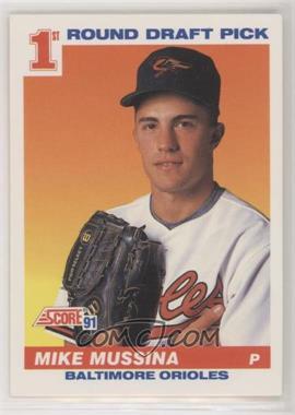 1991 Score - [Base] #383 - Mike Mussina