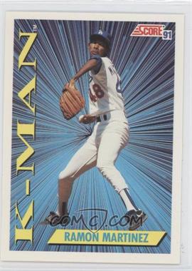 1991 Score - [Base] #408 - Ramon Martinez