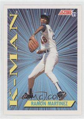 1991 Score - [Base] #408 - Ramon Martinez