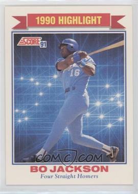 1991 Score - [Base] #420 - Bo Jackson