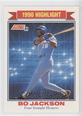 1991 Score - [Base] #420 - Bo Jackson