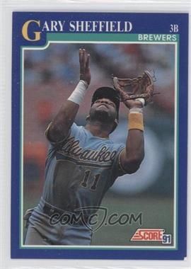 1991 Score - [Base] #473 - Gary Sheffield