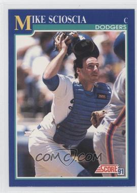 1991 Score - [Base] #520 - Mike Scioscia