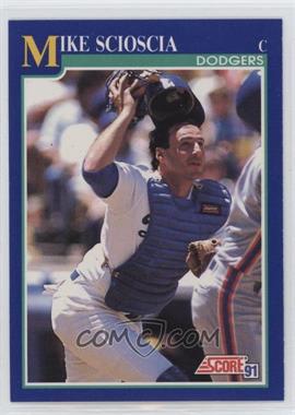 1991 Score - [Base] #520 - Mike Scioscia