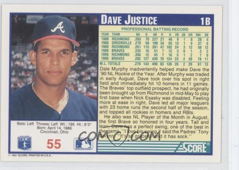 david justice swing