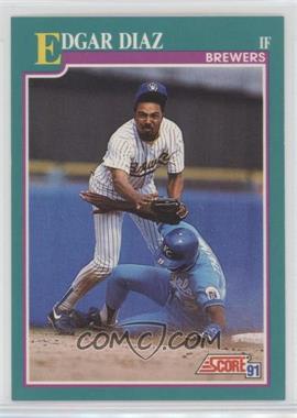 1991 Score - [Base] #576 - Edgar Diaz