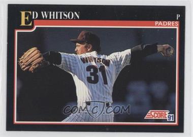 1991 Score - [Base] #789 - Ed Whitson