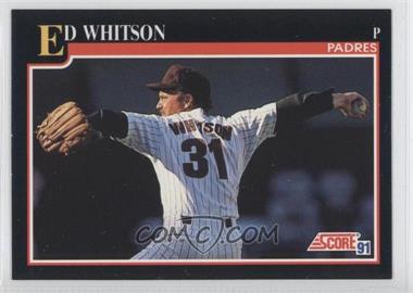 1991 Score - [Base] #789 - Ed Whitson