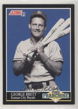 1991 Score - [Base] #853 - George Brett [EX to NM]