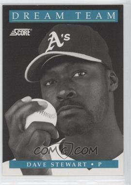 1991 Score - [Base] #883 - Dave Stewart