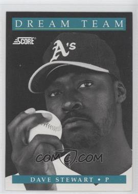 1991 Score - [Base] #883 - Dave Stewart