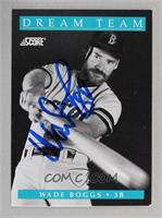 Wade Boggs [JSA Certified COA Sticker]