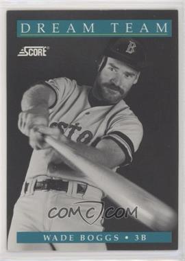 1991 Score - [Base] #889 - Wade Boggs [EX to NM]