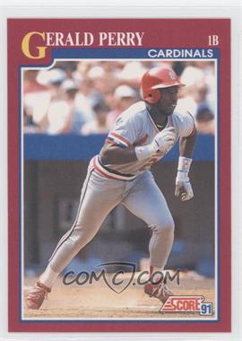 1991 Score Rookie & Traded - Box Set [Base] #63T - Gerald Perry