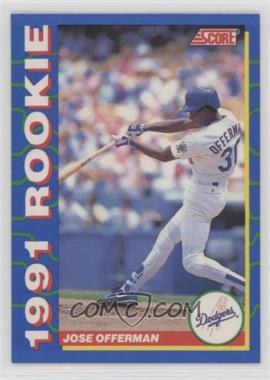 1991 Score Rookies - Box Set [Base] #26 - Jose Offerman