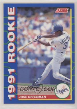 1991 Score Rookies - Box Set [Base] #26 - Jose Offerman