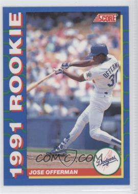 1991 Score Rookies - Box Set [Base] #26 - Jose Offerman