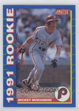 1991 Score Rookies - Box Set [Base] #33 - Mickey Morandini