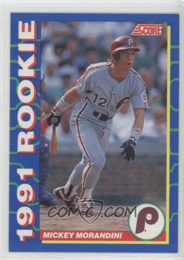 1991 Score Rookies - Box Set [Base] #33 - Mickey Morandini