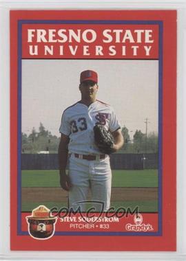 1991 Smokey Bear Fresno State University Bulldogs - [Base] #33 - Steve Soderstrom