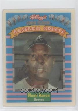 1991 Sportflics Kellogg's Corn Flakes Baseball Greats - [Base] #2 - Hank Aaron