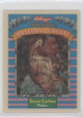 1991 Sportflics Kellogg's Corn Flakes Baseball Greats - [Base] #8 - Steve Carlton