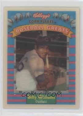 1991 Sportflics Kellogg's Corn Flakes Baseball Greats - [Base] #9 - Billy Williams