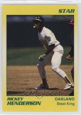 1991 Star Rickey Henderson - [Base] #9 - Rickey Henderson