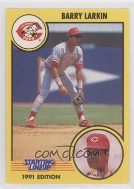 1991 Starting Lineup Cards - [Base] #11.1 - Barry Larkin