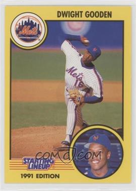 1991 Starting Lineup Cards - [Base] #16.4 - Dwight Gooden