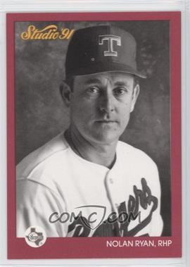 1991 Studio - [Base] #128 - Nolan Ryan