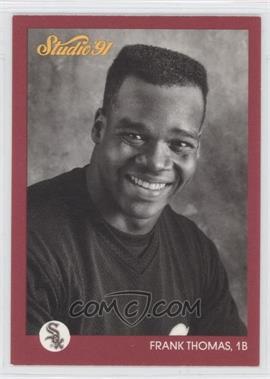 1991 Studio - [Base] #40 - Frank Thomas