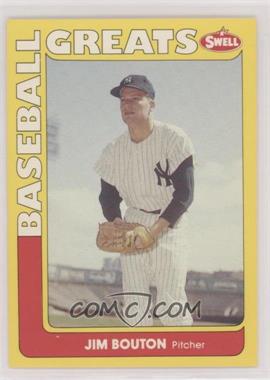 1991 Swell Baseball Greats - [Base] #123 - Jim Bouton