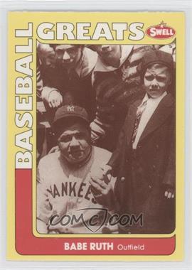 1991 Swell Baseball Greats - [Base] #124 - Babe Ruth