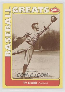 1991 Swell Baseball Greats - [Base] #127 - Ty Cobb