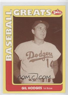 1991 Swell Baseball Greats - [Base] #131 - Gil Hodges