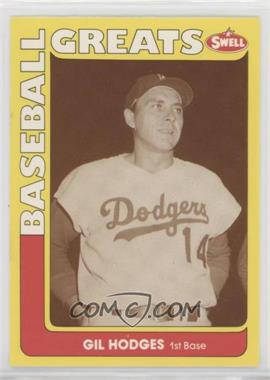 1991 Swell Baseball Greats - [Base] #131 - Gil Hodges