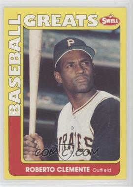 1991 Swell Baseball Greats - [Base] #132 - Roberto Clemente