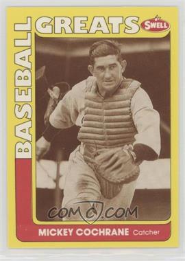 1991 Swell Baseball Greats - [Base] #142 - Mickey Cochrane