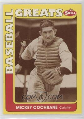 1991 Swell Baseball Greats - [Base] #142 - Mickey Cochrane